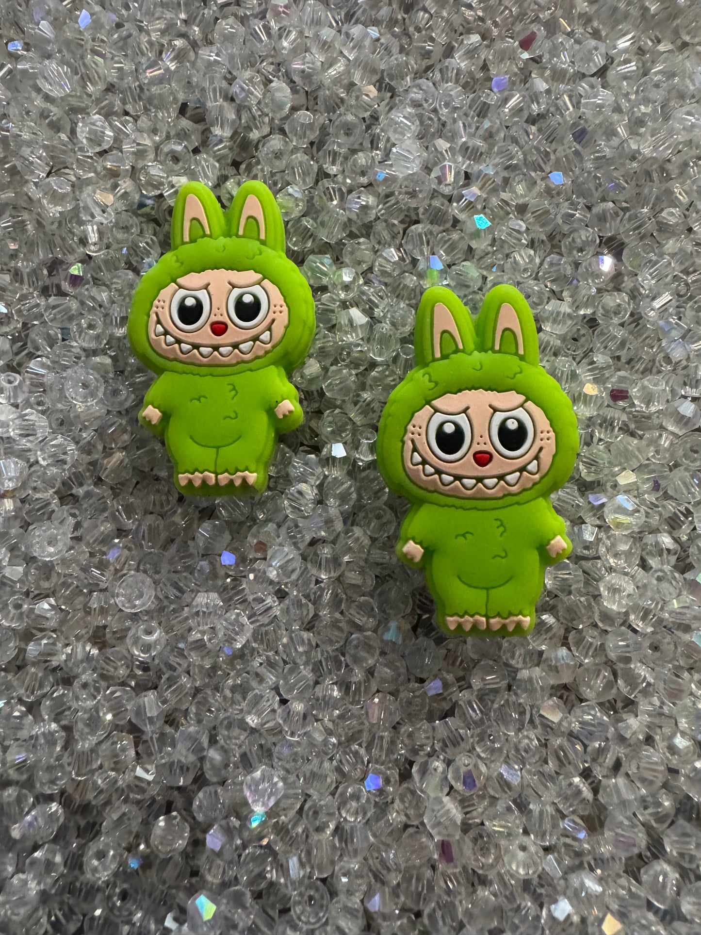 2D L@B Silicone Beads -2Pc pack