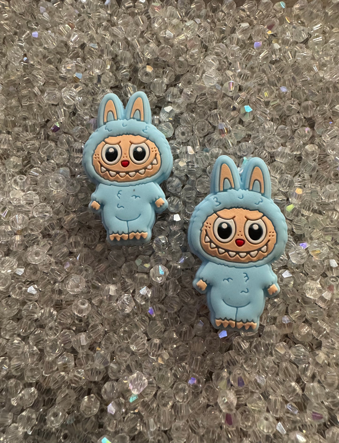 2D L@B Silicone Beads -2Pc pack