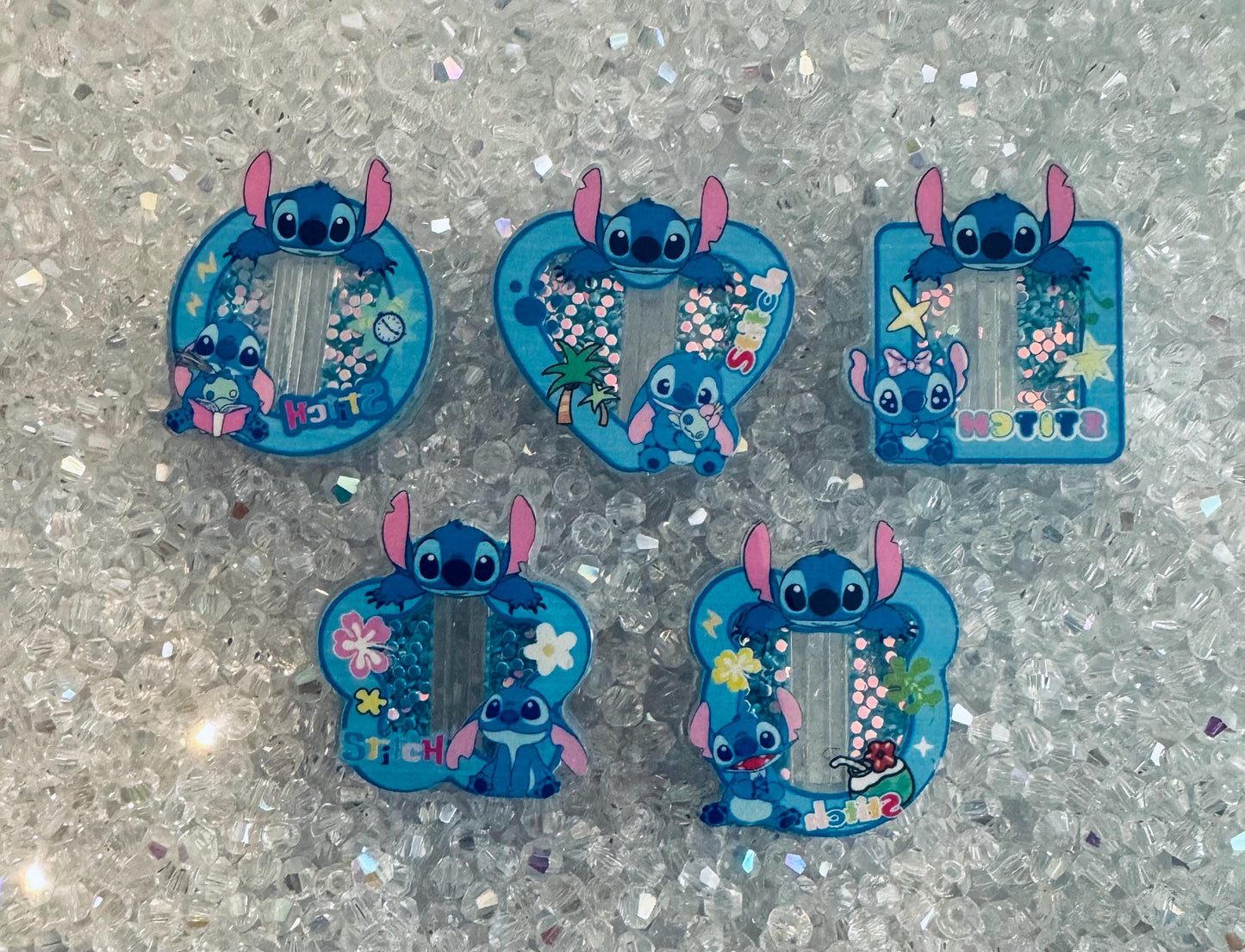 Acrylic Shaker Focal beads | Strawberry, Poke, Jack, Alien, cars, different Themes Beads -DIY For pens -  Random Mix - 3pcs
