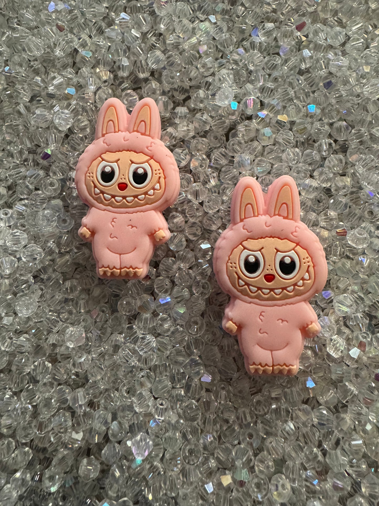 2D L@B Silicone Beads -2Pc pack
