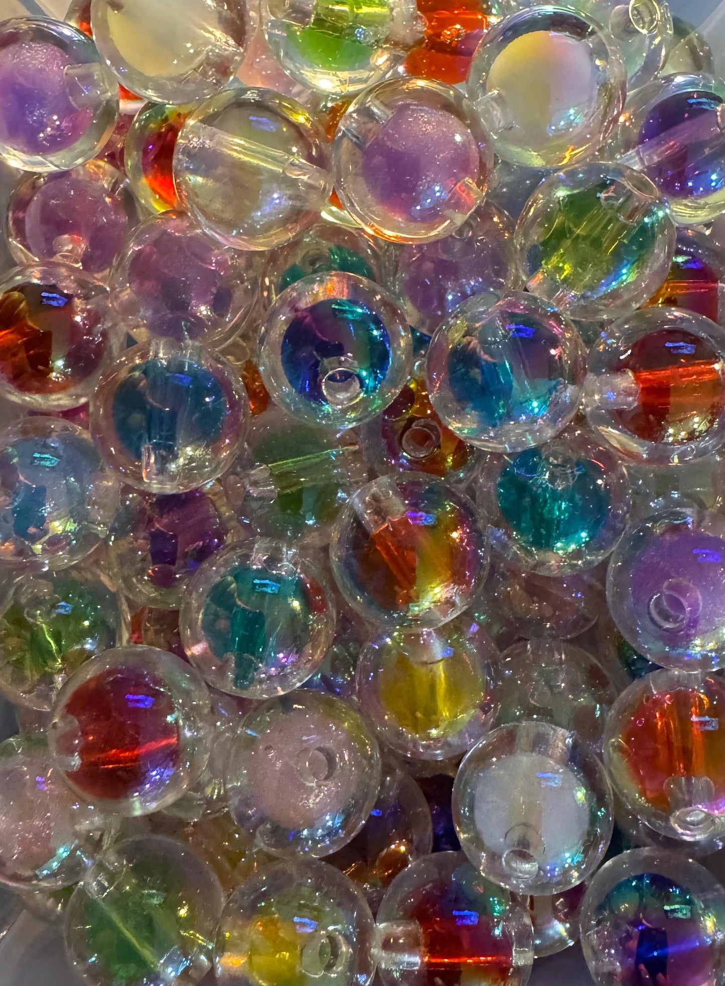 16MM Acrylic Beads Mixes  for Pens & Keychains -15pc mix